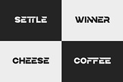 Jennuh Modern Logo Font, a Sans Serif Font by Artiveko (Thumbnail 4 of 10)