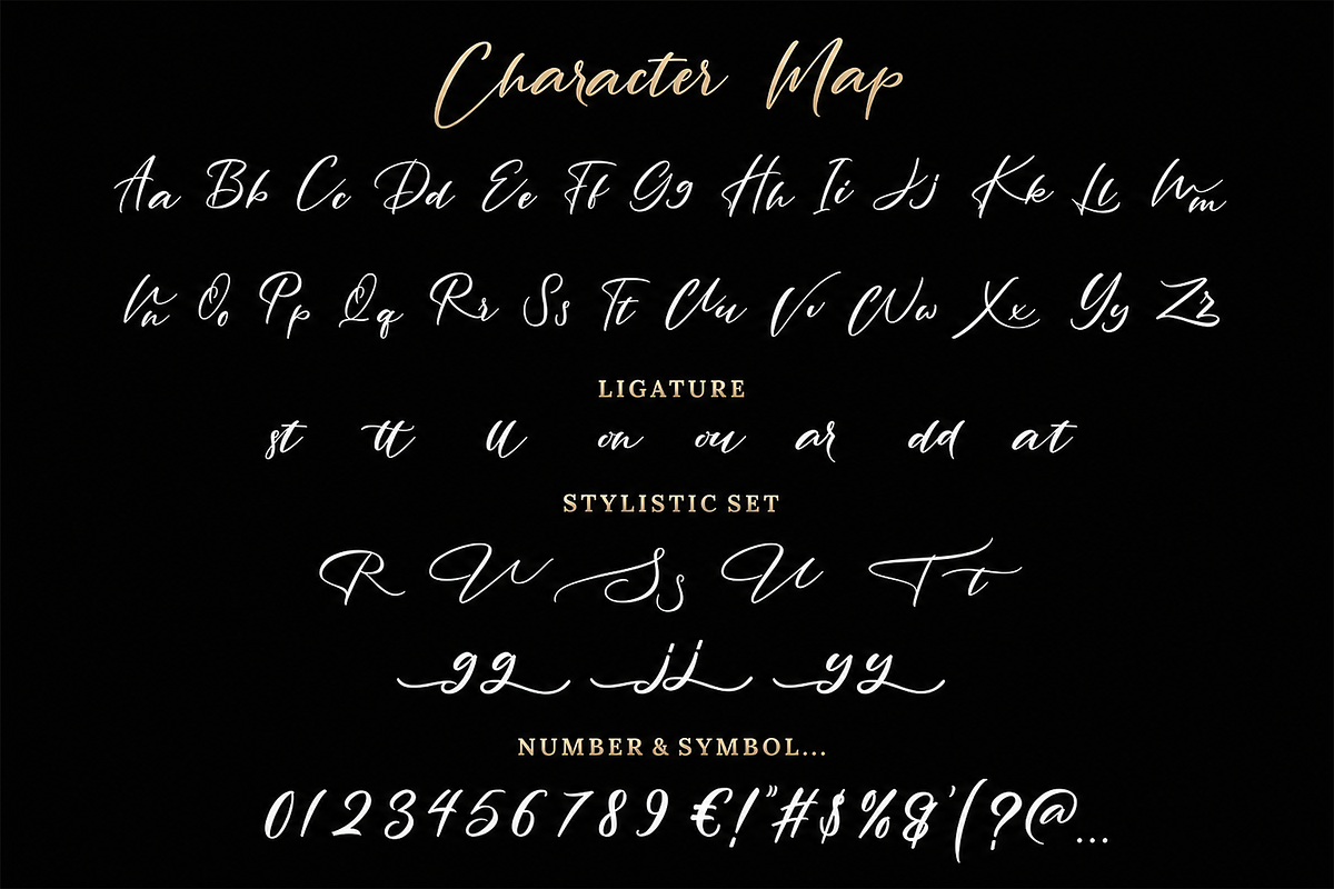 Rantting Tjinta - Handwritten Font, a Script Font by StringLabs (Photo 9 of 9)