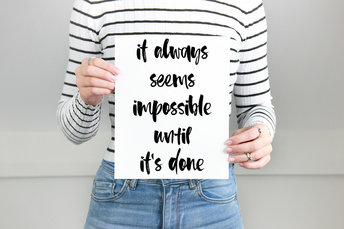 Mint Pistachio Font Trio, a Script Font by Renata Chizhikova (Photo 4 of 8)