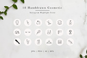 Cosmetic Instagram Story Cover Icons, a Social Media Template by Irene Florentina Design (Thumbnail 2 of 4)