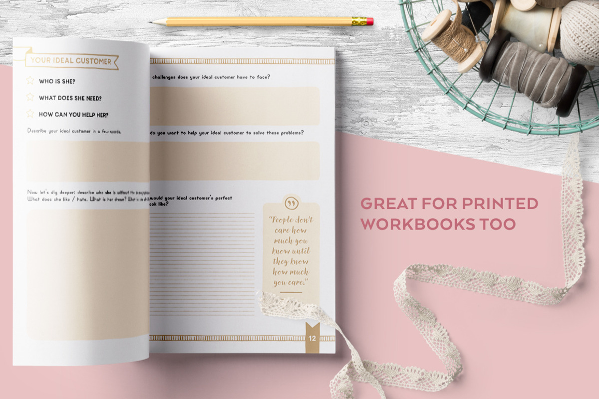 The Handmade Document Creator Kit, an Object Graphic by Andimaginary Creative Co. (Photo 5 of 12)