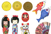 Japan and its main symbols, an Illustration by fiolika (Thumbnail 2 of 5)
