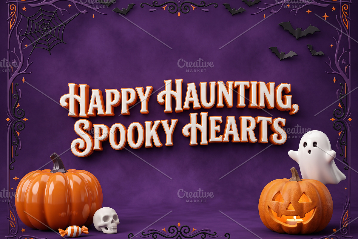 Spooky Halloween Typography Poster, a Holiday Photo by hkmonir (Photo 12 of 21)