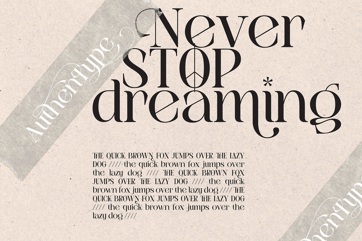 Authen Vignet Versatility Elegance, a Font by AuthenType (Photo 3 of 10)