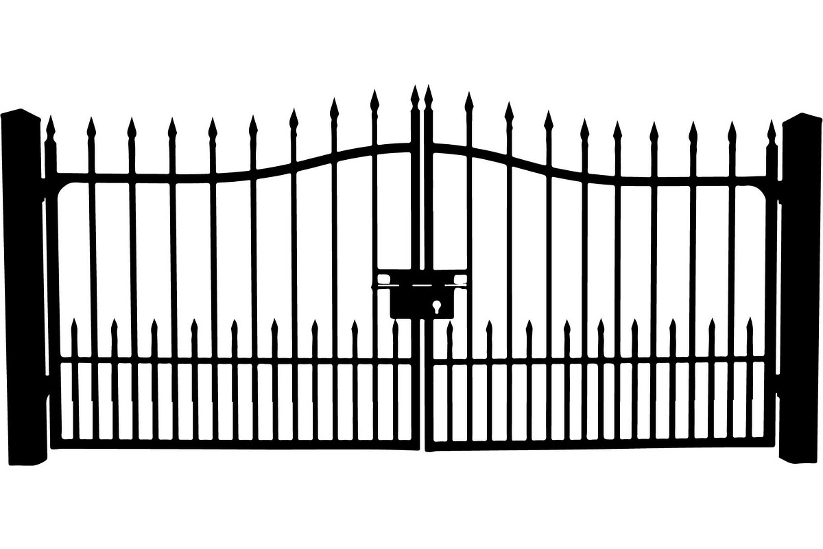 Wrought Iron Fence, an Object Graphic by Creativeshirt (Photo 2 of 19)