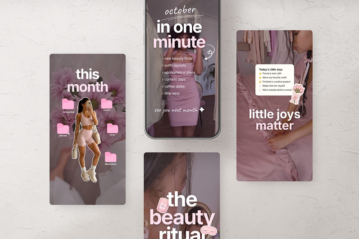 UGC iOS Reels Canva Templates, a Social Media Template by DigiPax (Photo 8 of 14)