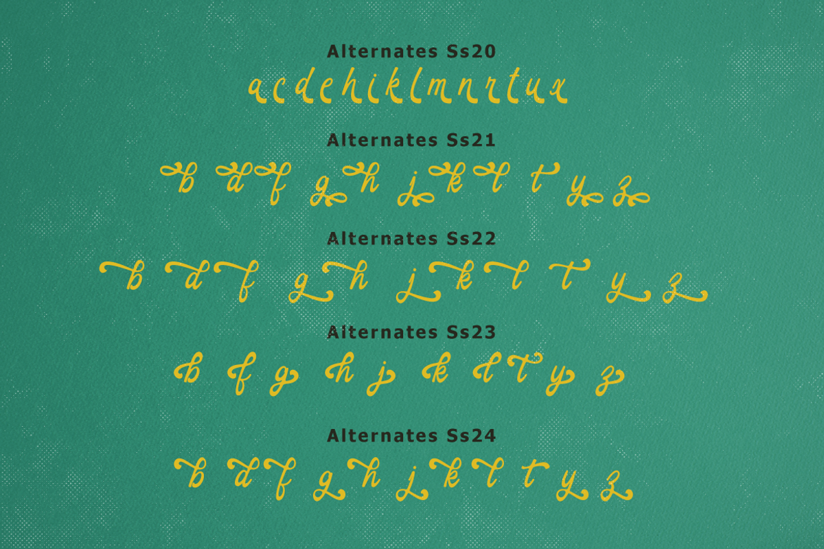 Actually Script, a Script Font by Eltypesstudio (Photo 14 of 15)