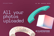 AVALON 3D Abstract Shapes v6, a Decorative Illustration by LEROY Design (Thumbnail 5 of 8)