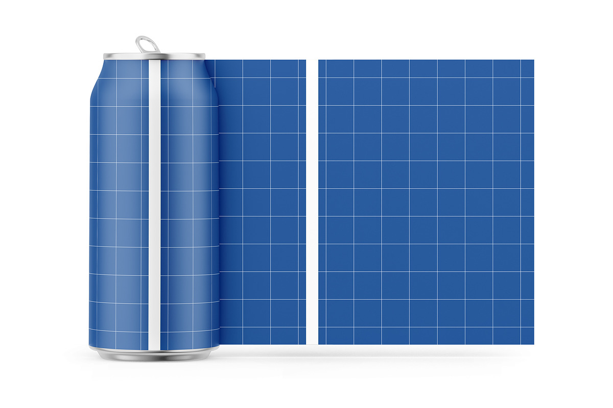 Aluminum Can With Matte Label, a Templates & Theme by VadimPetrov (Photo 2 of 4)
