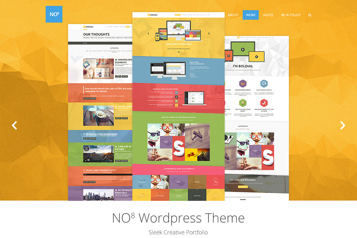 NO8 - Creative Agency WP Theme, a WordPress Template by IshYoBoy (Photo 6 of 8)