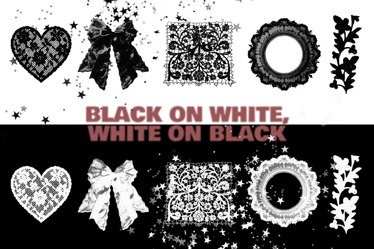 Lace & Shadow — Gothic Lace Frames, an Object Graphic by Anzhelika (Photo 5 of 10)
