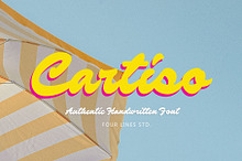 Cartiso– Handwritten font