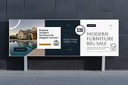 Modern Furniture Billboard Design, a Stationery Template by MightyDesign (Thumbnail 2 of 6)