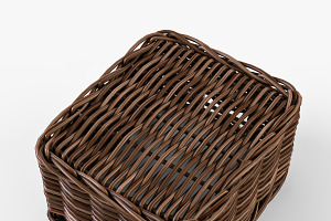 Apple Basket Ikea Byholma 1 Brown