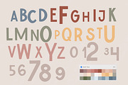 Alphabet letters. ABC stamps, a Brush Add-On by Let's Art (Thumbnail 2 of 2)