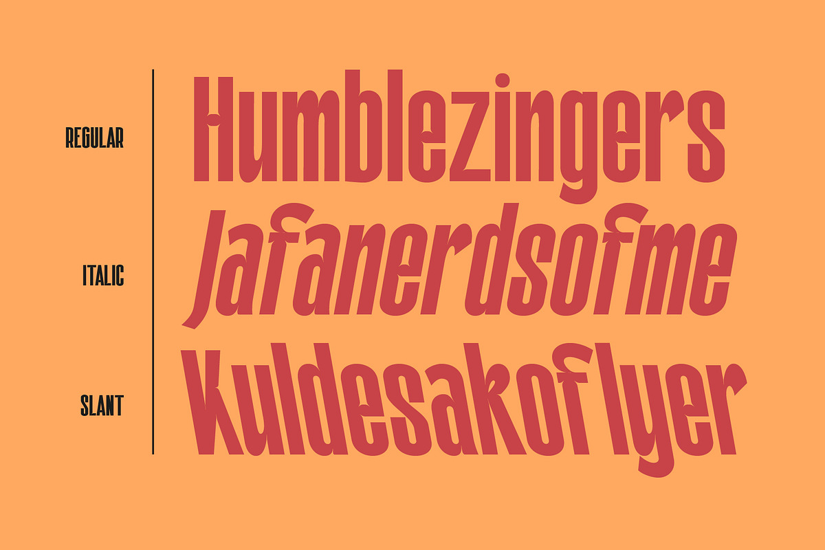 Galfego Condensed Sans Serif, a Sans Serif Font by Craft Supply Co. (Photo 8 of 12)