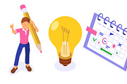 Planning Schedule or Time Management, an Education Illustration by TAlex (Thumbnail 4 of 6)