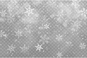 Snow Transparent Background