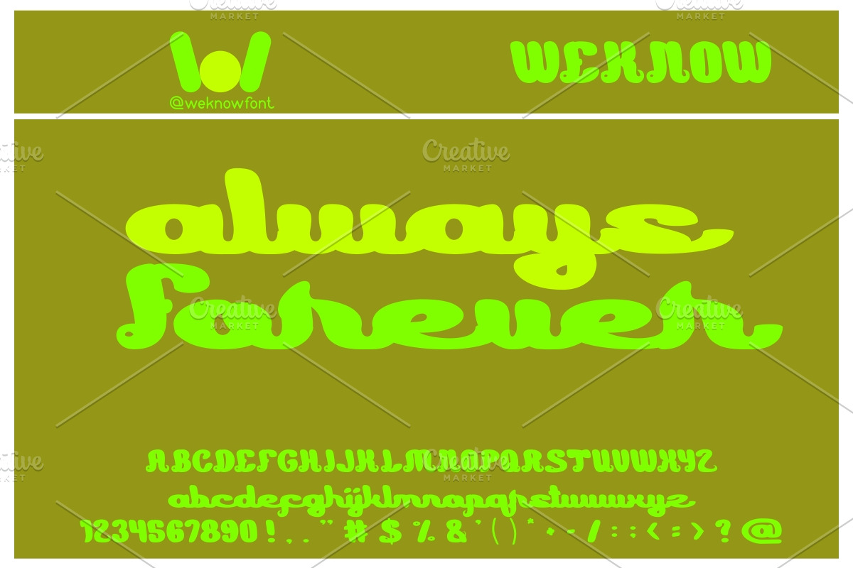 Learning font, a Script Font by weknow (Photo 2 of 5)