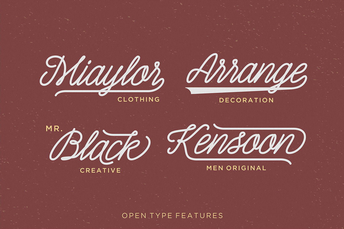 Font Collection | 33 Fonts, a Script Font by Seniors (Photo 63 of 66)