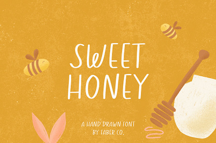 Sweet Honey | Handwritten Font
