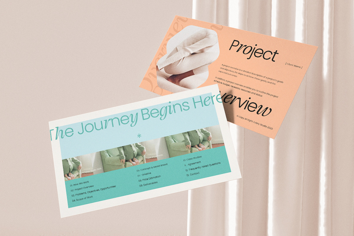 MIEL / Brand Proposal, a Presentation Template by Eviory (Photo 8 of 9)