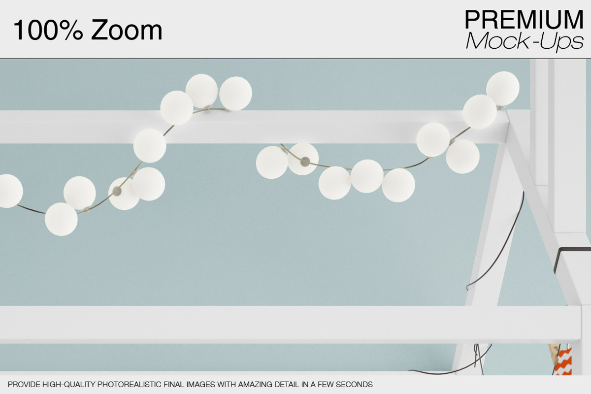 Kids Room and Bedding Mockups, a Product Mockup by mock-ups (Photo 11 of 16)