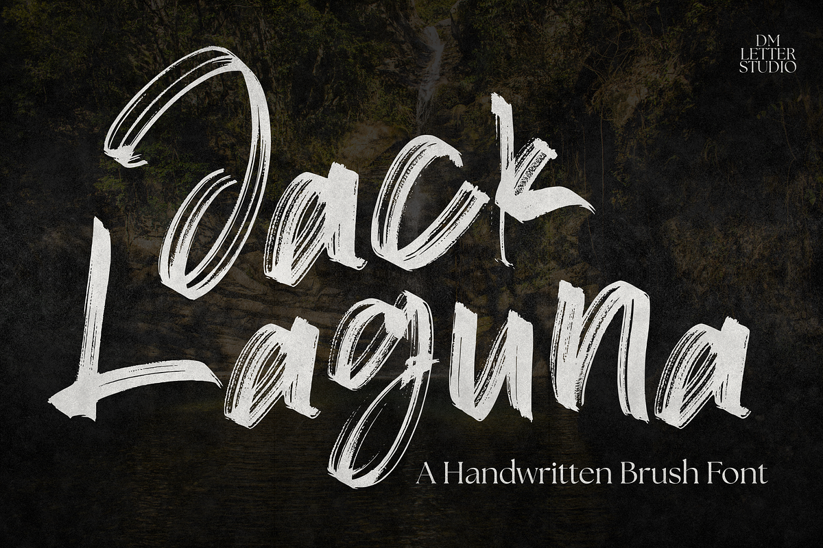 Jack Laguna – Handwritten Brush Font, a Handwritten Font by Dm Studio (Photo 1 of 10)