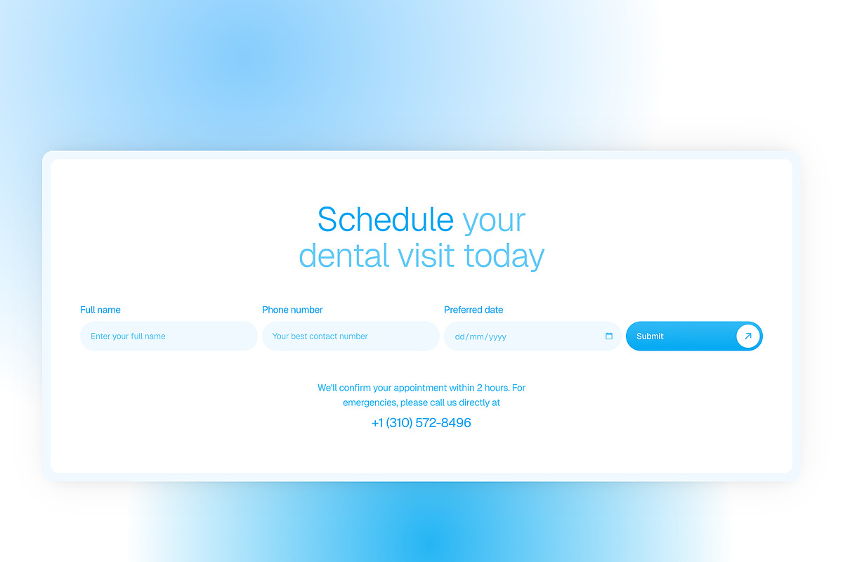 Dentina — Framer Template for Dental, a Landing Page Template by Pixsellz (Photo 2 of 4)