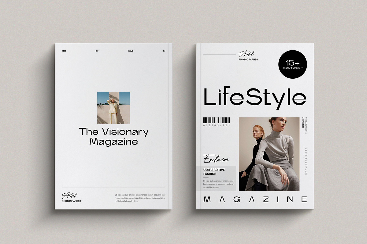The Lifestyle Magazine Template, a Magazine Template by TemplateFolio-Shop (Photo 14 of 16)