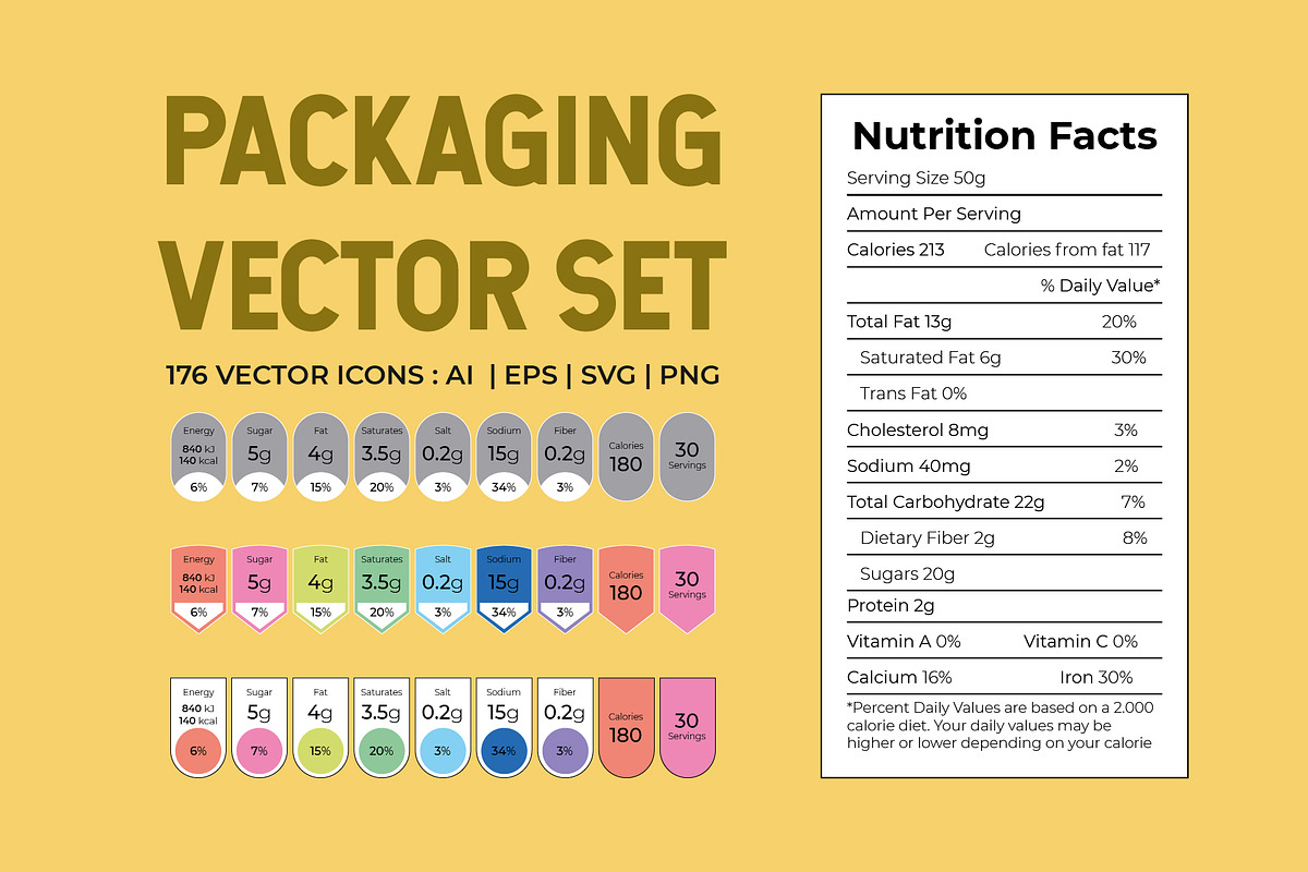 Packaging Vector Set, an Object Graphic by Abstracto-Create (Photo 2 of 6)