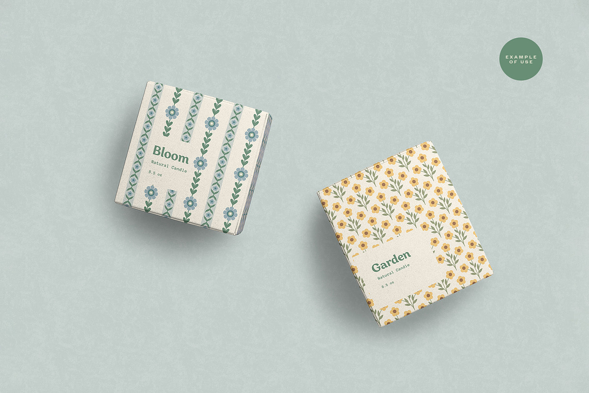 Blossom - Earthy Patterns & Shapes, a Pattern Graphic by Basia Stryjecka (Photo 20 of 33)