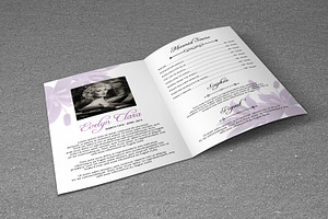 Funeral Program Template-V276