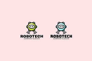 Robot Logo Design 3