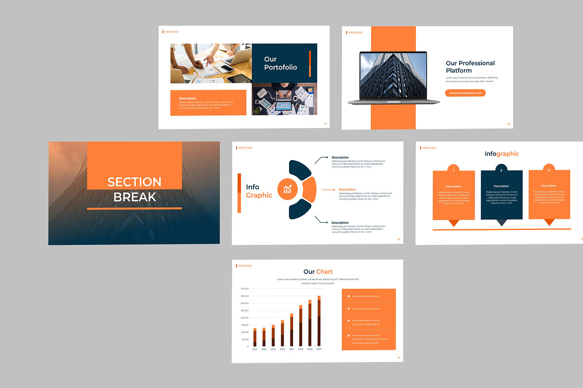 Business finance presentation, a Presentation Template by Recreative (Photo 4 of 6)