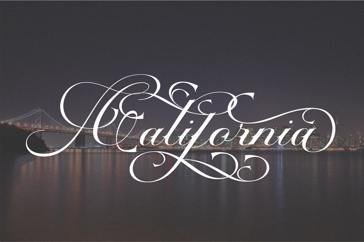 Cardilan | Tattoo Font, a Script Font by Romiecreative (Photo 5 of 8)