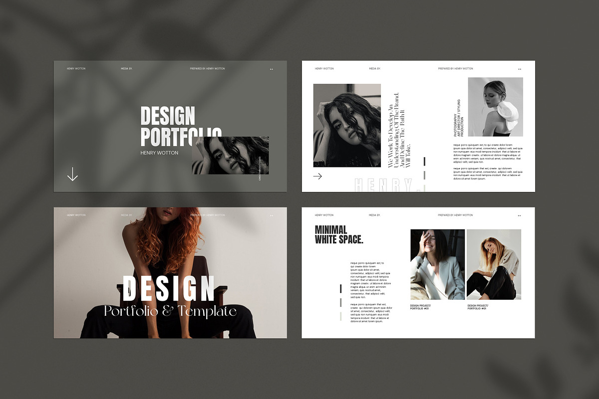 CANVA | Design Portfolio, a Presentation Template by creathrivestudio (Photo 3 of 11)