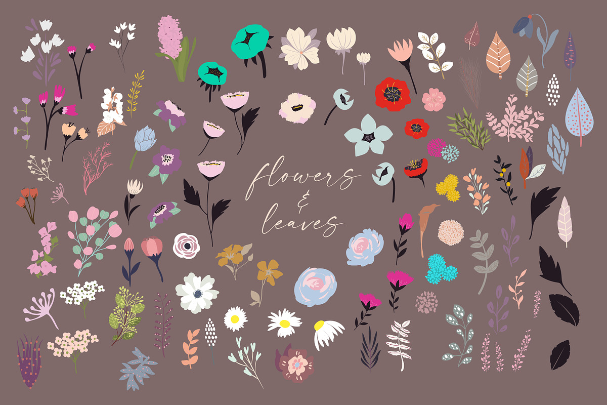 Flowers collection, a Graphic by Mona Ahmed (Photo 5 of 8)