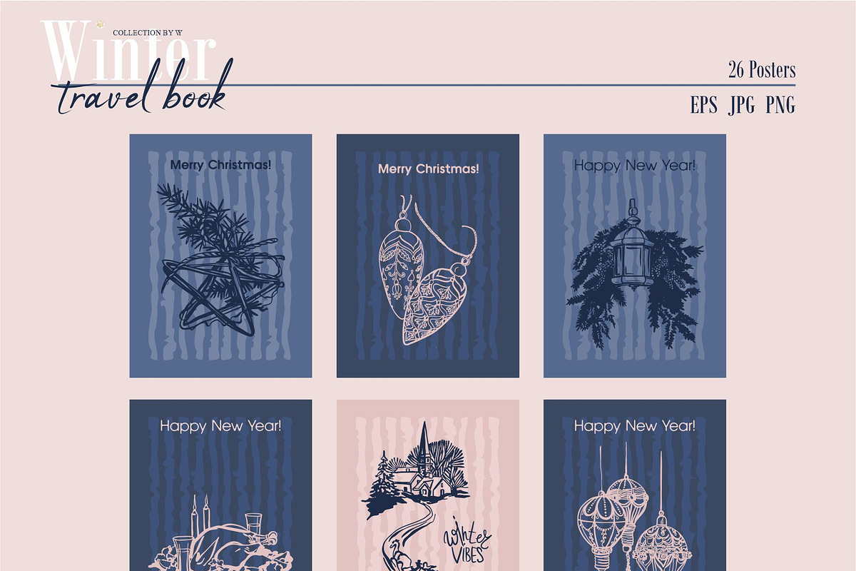 Winter Travel Book, an Object Graphic by Collection by VY (Photo 4 of 13)