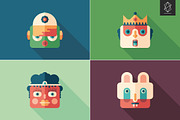 Magic adventures flat square icons, an Icon by Yury Velikanov (Thumbnail 3 of 3)