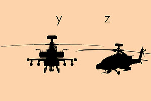 Aircrafts Silhouettes Dingbats Font