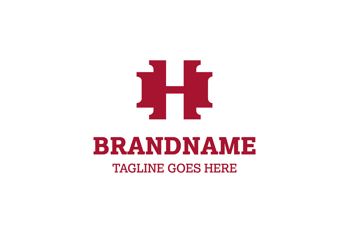 Letter H or HH Unique Logo, a Branding & Logo Template by Pray Art Design Studio (Photo 1 of 2)