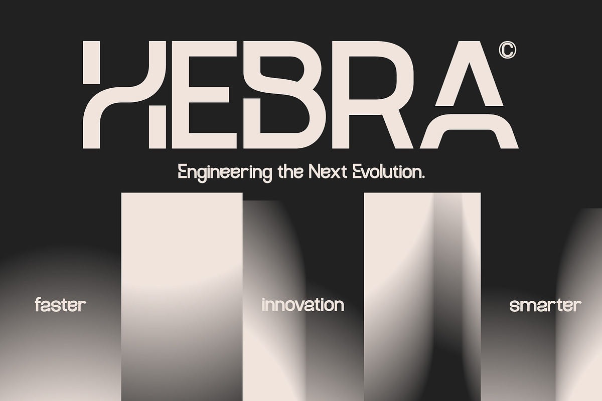 Hebra - Modern Sans Serif Font, a Sans Serif Font by Flawless And Co (Photo 6 of 10)