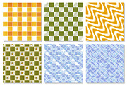 Retro Seamless Pattern Bundle, a Pattern Graphic by Dream Creation (Thumbnail 3 of 6)
