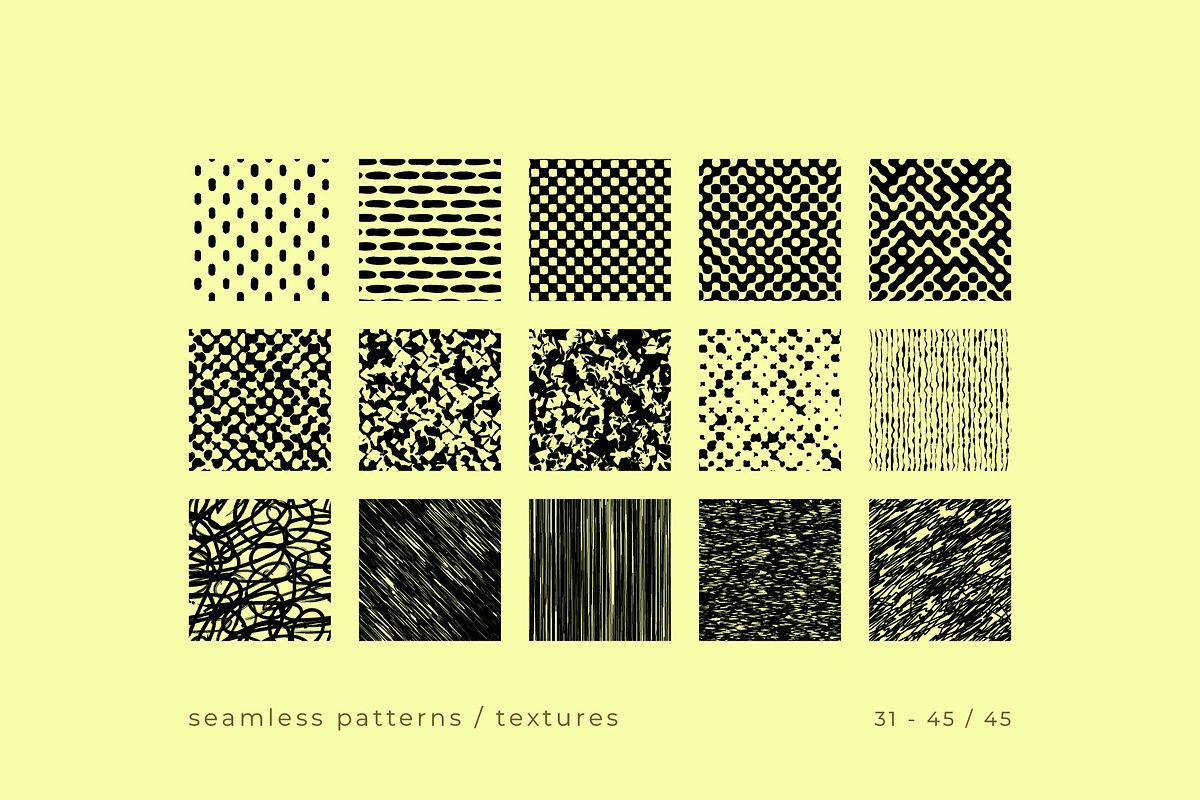Hand-Drawn Pattern (or Texture), a Texture Graphic by Léo Alexandre (Photo 6 of 11)