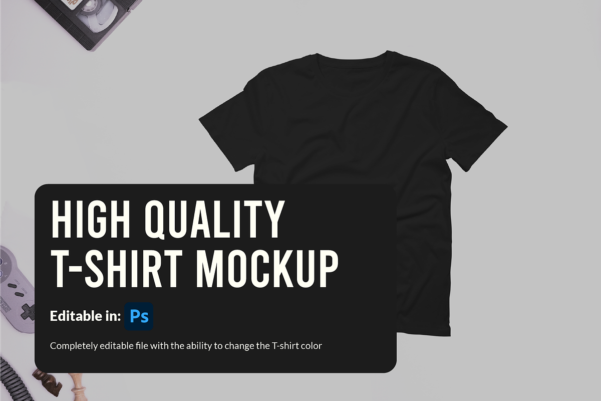 High Quality T-shirt Mockup, a Shirt Mockup by TimmDesign