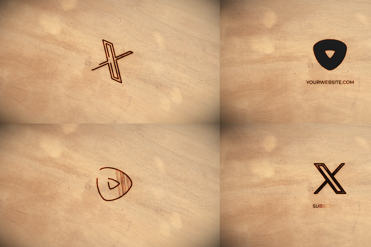 Logo Burnt Wood | After Effects, a Branding & Logo Template by 2dfx (Photo 2 of 2)