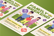 Family Weekend Event Flyer Set, a Flyer Template by Annora Studio (Thumbnail 6 of 6)