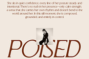 CS Florens Drawn, a Serif Font by Craft Supply Co. (Thumbnail 6 of 8)