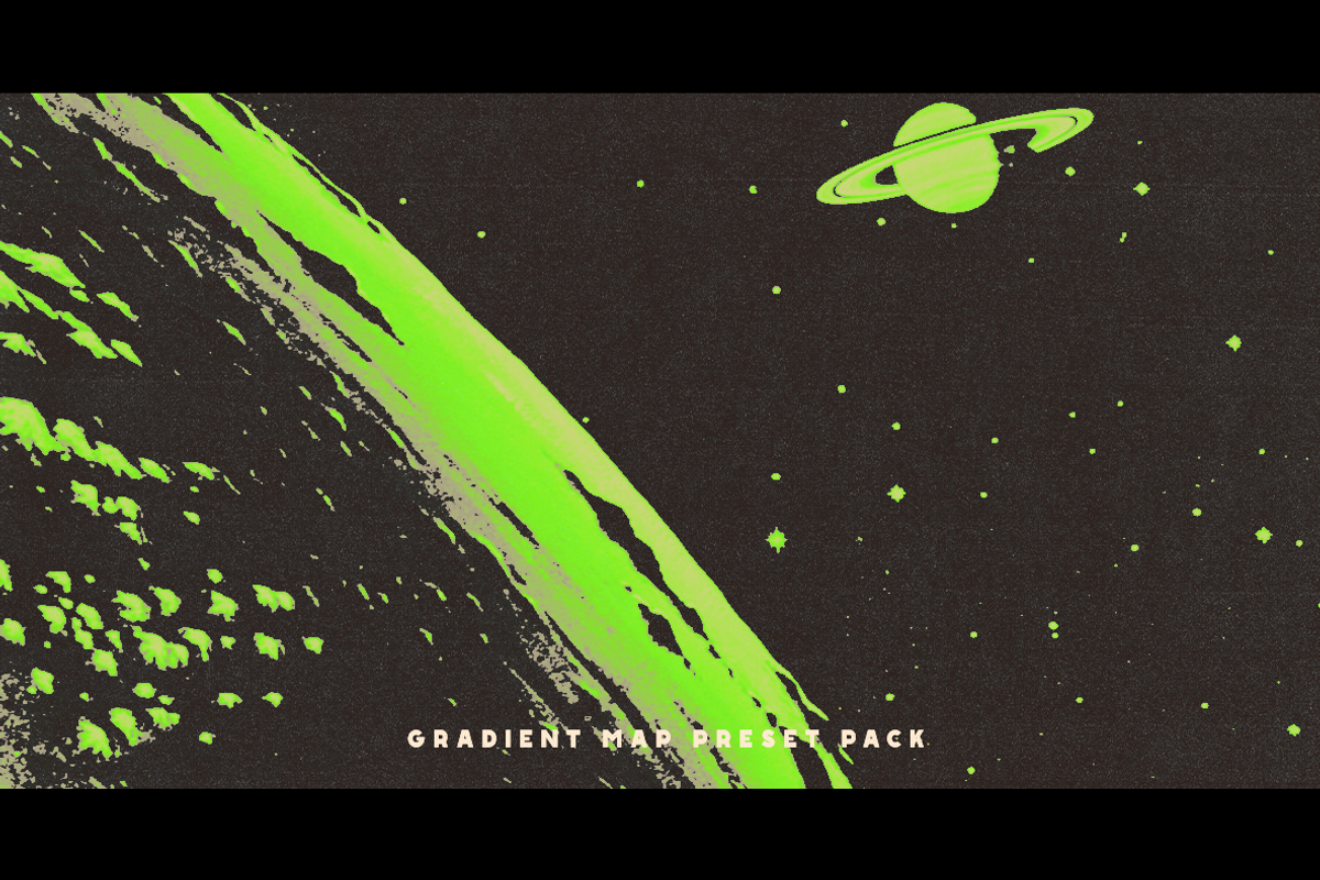 SALE! Vintage Sci-Fi Gradient Maps, a Gradient Add-On by Lilithcollageart (Photo 12 of 15)